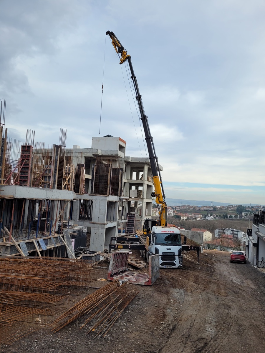 Liebherr LTM 1050 Çalışma Anı